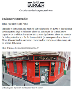 Boulangerie Raphaëlle - Boulangerie - Pâtisserie - Traiteur - Paris
